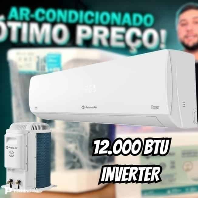 Ar-Condicionado 12000 BTU/h Prime Air 12000ITF2 Inverter - Britânia