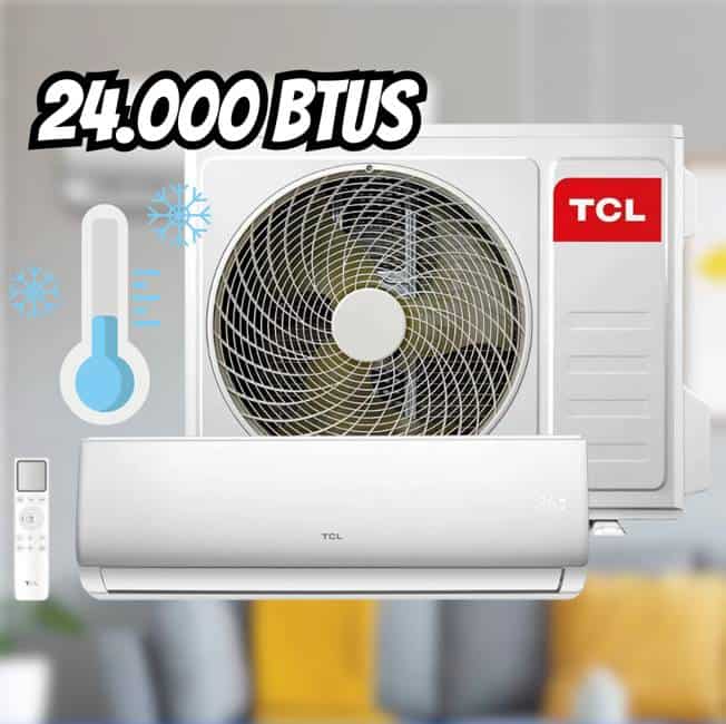 Ar-condicionado Split TCL 24.000 BTUs Frio - Elite A1 TAC-24CSA1