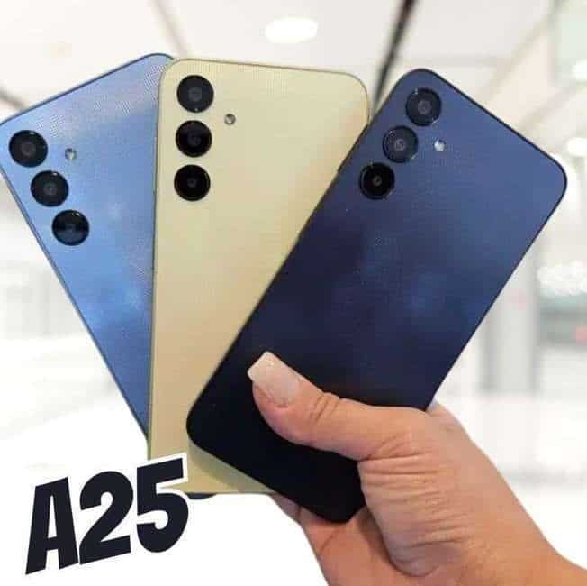 Celular Samsung Galaxy A25 5g, Câmera Tripla Traseira De Até 50mp, Selfie De 13mp, Tela Infinita Super Amoled De 6.5 120 Hz, 128gb, 6gb, Processador Octa-core, Dual Chip