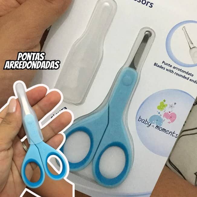 Chicco Tesourinha E Protetor - Azul Azul A Partir Do Nascimento