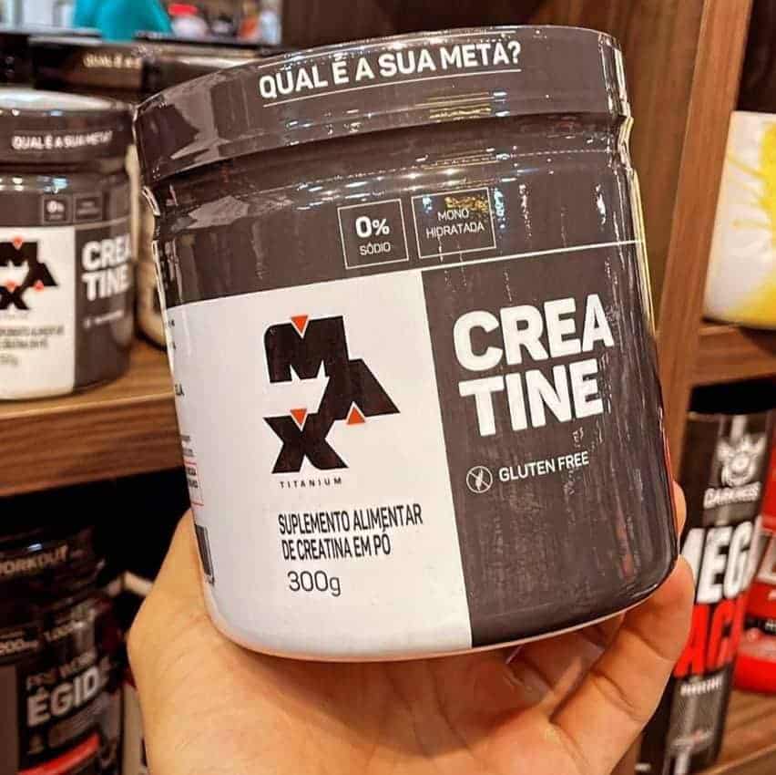 Creatina MonoHidratada 300g - Max Titanium