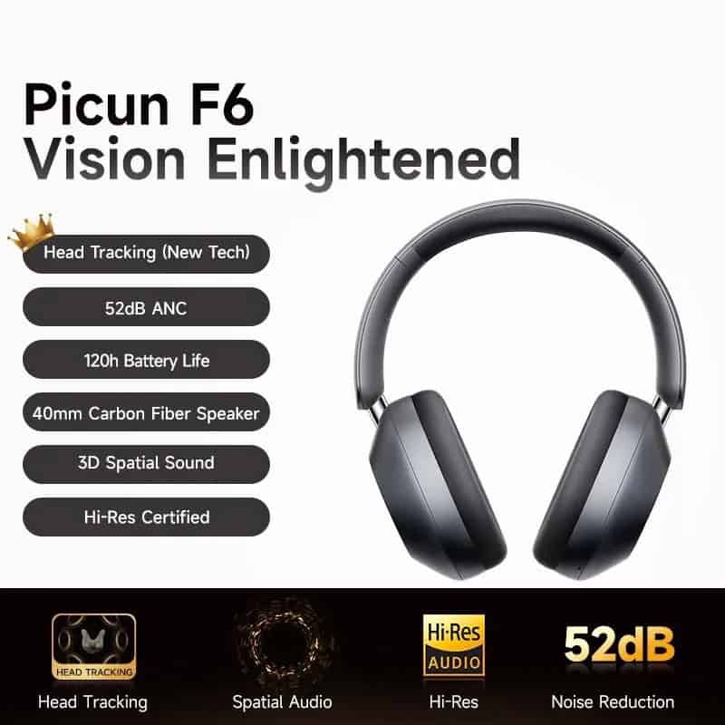 Fone de ouvido Picun F6