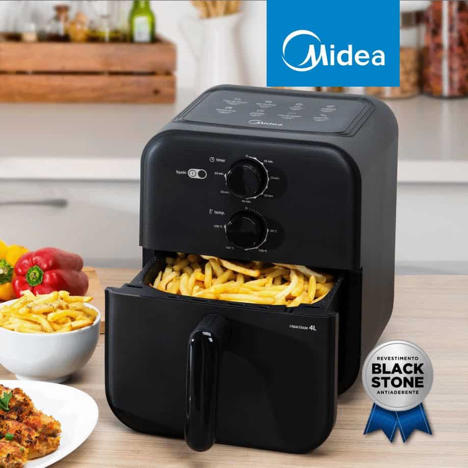 Fritadeira Air Fryer 4l Midea Maf400 - 220v