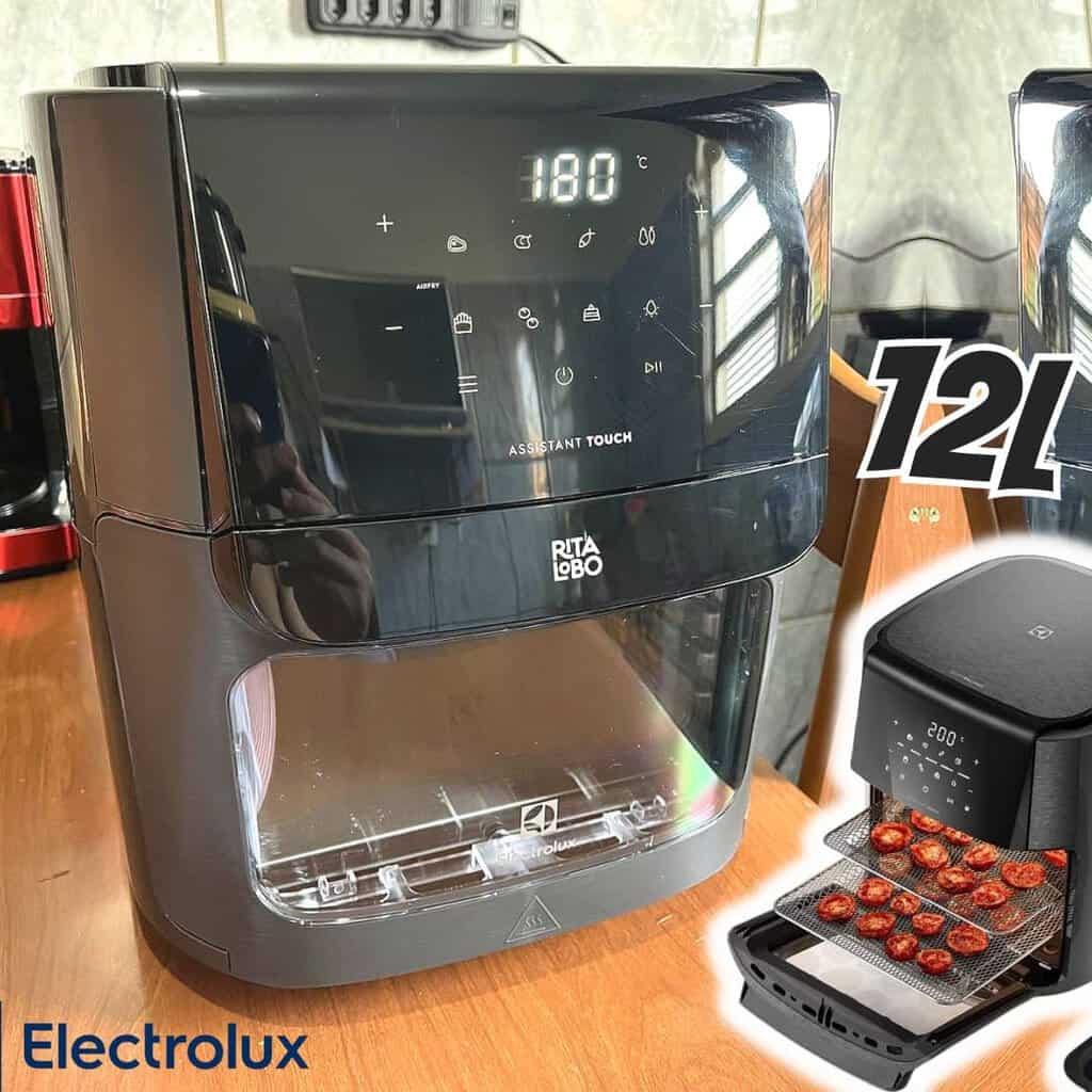 Fritadeira Airfryer Electrolux Eaf90 Digital 12l 1700w 110v