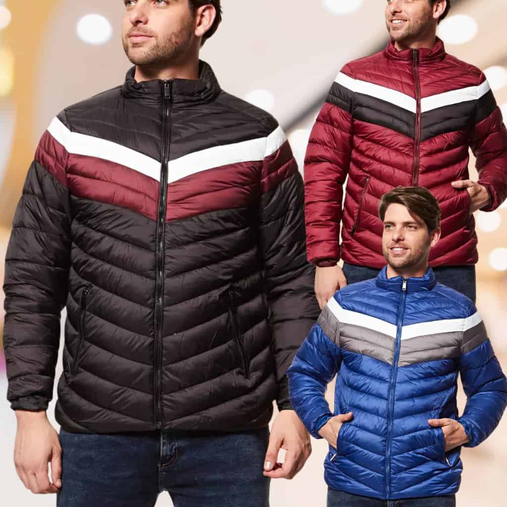 Jaqueta Masculina Casual 560096 Nylon Puffer Broken Rules