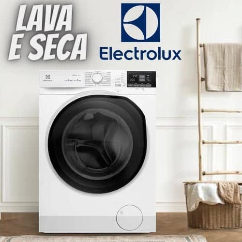 Lava e Seca Electrolux 11Kg Branca Perfect Care Inverter com Água Quente/Vapor (LSP11)