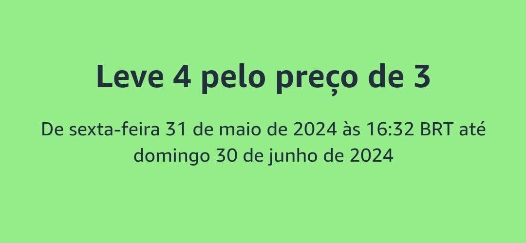 Leve 4 pelo preço de 3 - Biscoitos