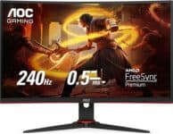 Monitor Gamer AOC LEGEND 27 240Hz 0,5ms, Preta/Vermelho, MEDIO, C27G2ZE