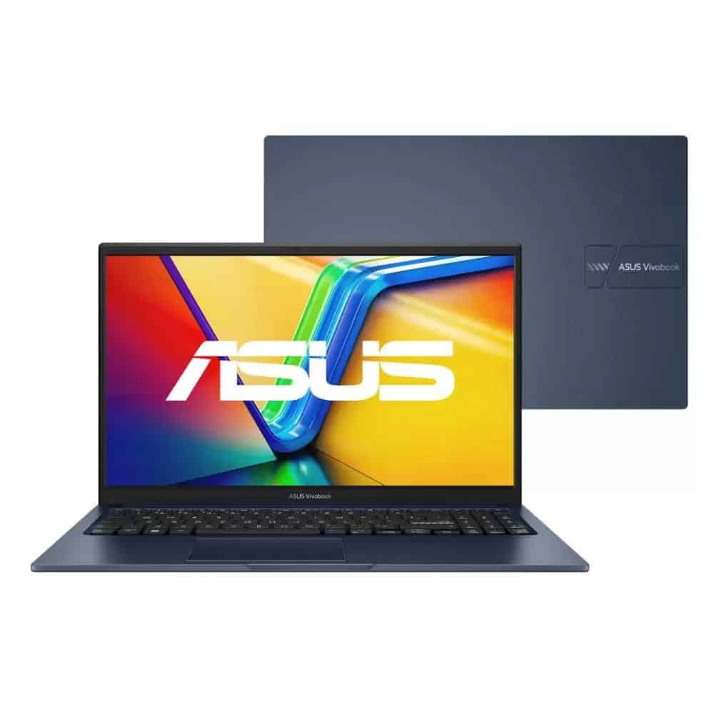 Notebook ASUS Vivobook 15 X1504ZA Intel Core i5 1235U 8GB Ram 512GB SSD Linux KeepOS Tela 15,6" FHD Blue - NJ983