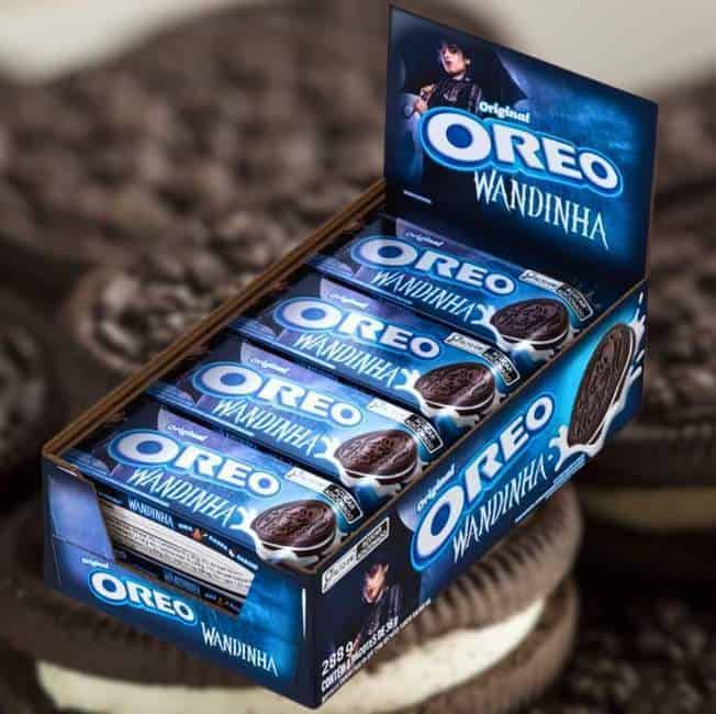 Oreo Biscoito Recheado Original Display Com 8 Unidades De 36G