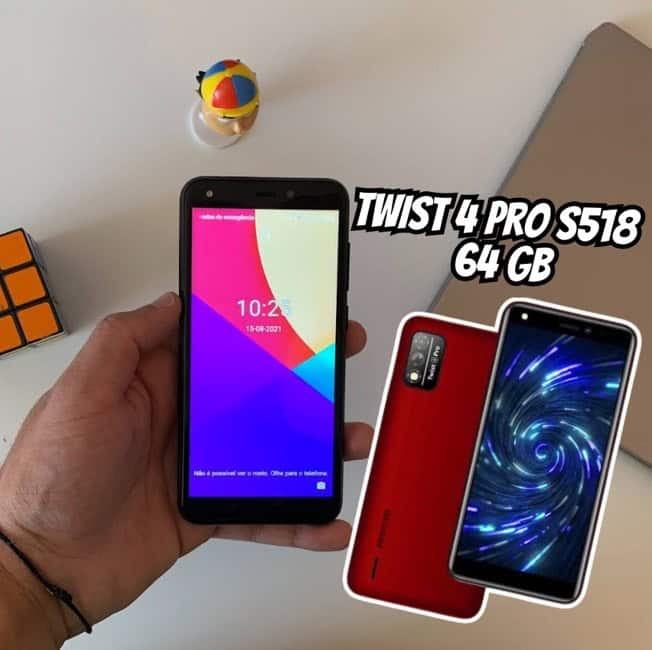 Positivo Twist 4 Pro S518 Dual SIM 64 GB vermelho 1 GB RAM