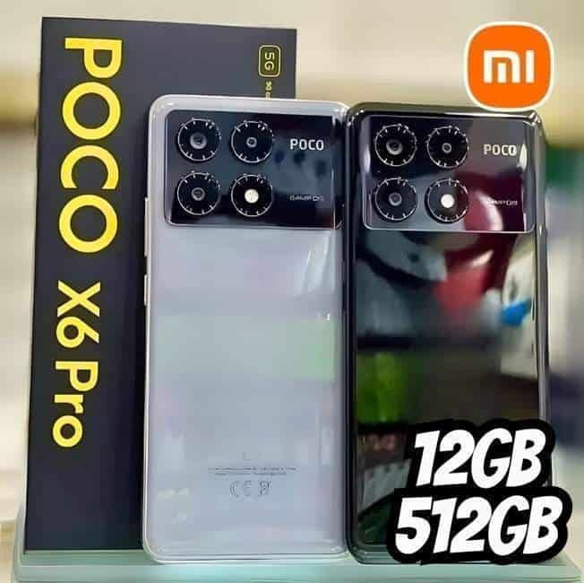 Smartphone Xiaomi POCO X6 Pro 5G, 12 GB+512 GB preto – Estoque no Brasil