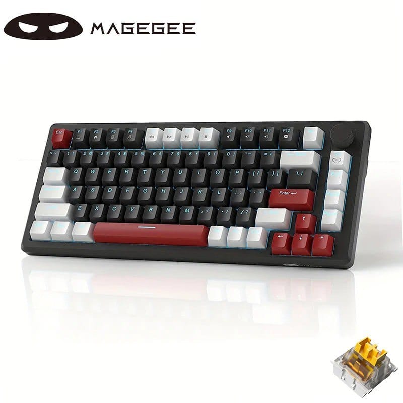 Teclado Mecânico Gamer MageGee 75%