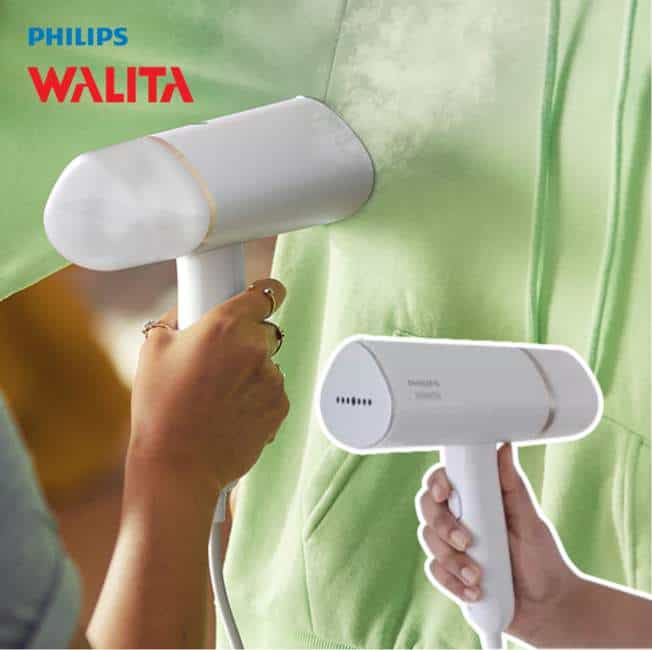 Vaporizador Portátil Série 3000 Branco Philips Walita 110v