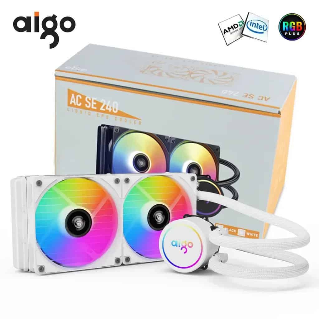 Water Cooler Aigo AC SE 240MM RGB White