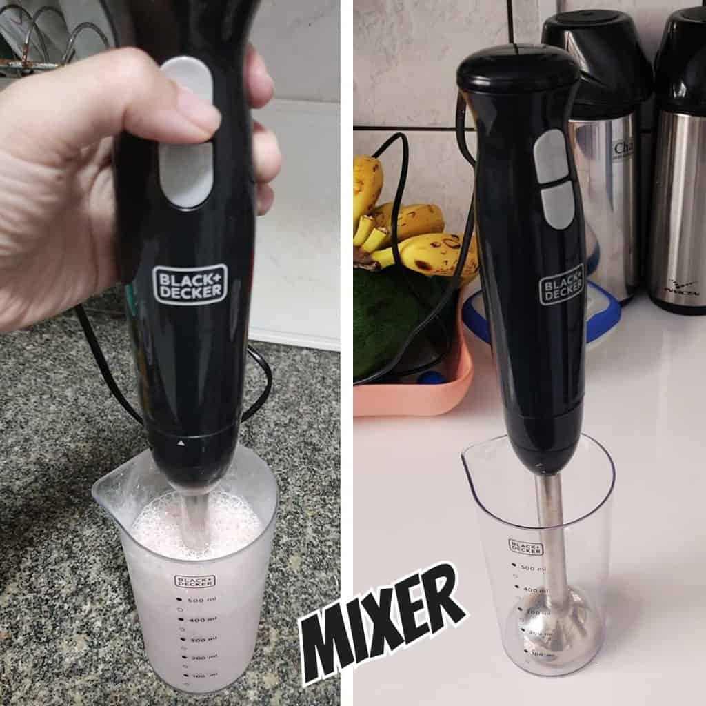 Black Decker Mixer, Vertical e Portátil, com Haste em Inox, Modelo M300, 127V