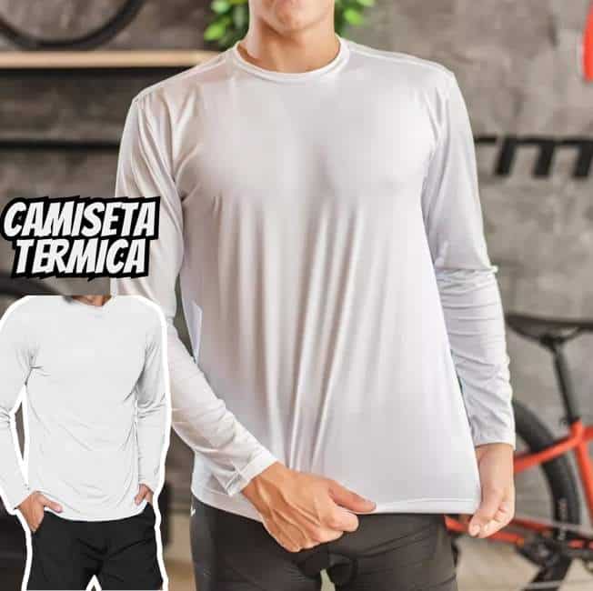 Camiseta UV Manga Longa Proteção Solar UV50+ Conforto - Slim Fitness