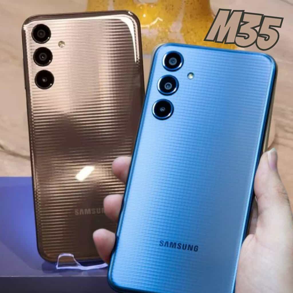 Celular Samsung Galaxy M35 5G Câmera Tripla até 50MP,Selfie 50MP,Tela Super AMOLED + 6.6 120Hz,256GB,8GB RAM