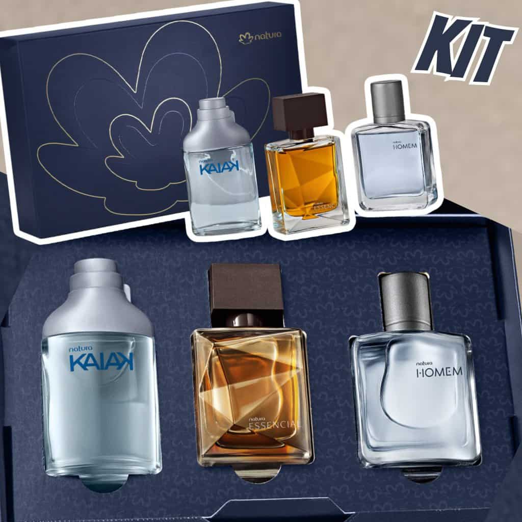 Coleção Especial Miniaturas da Perfumaria Masculina 3 un. de 25 ml