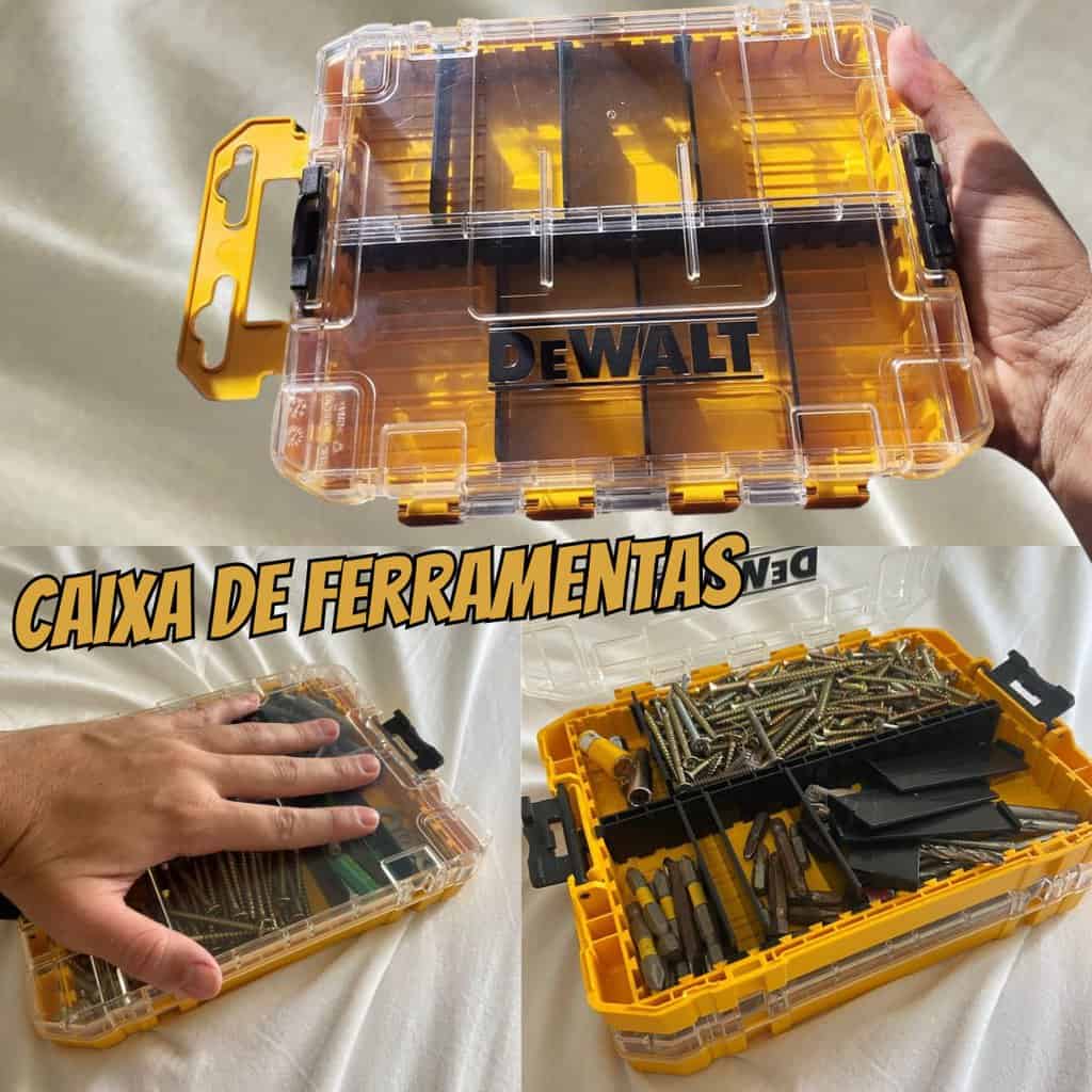 DEWALT Caixa de ferramentas, capa resistente, média, apenas caixa (DWAN2190)