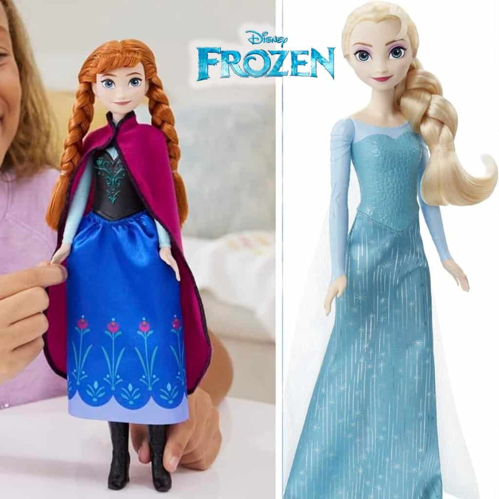 Disney Frozen Boneca Elsa ou Anna de Frozen I e II (Não é Possível Escolher a Personagem)