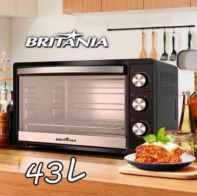 Forno Elétrico 43L Britânia BFE43 Dupla Resistência