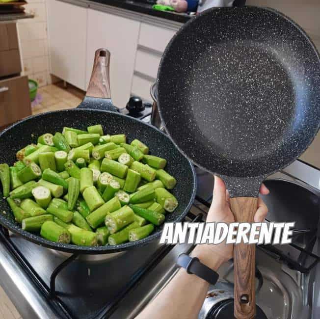 Frigideira Ceramica Antiaderente Fogão Cooktop Indução/gás