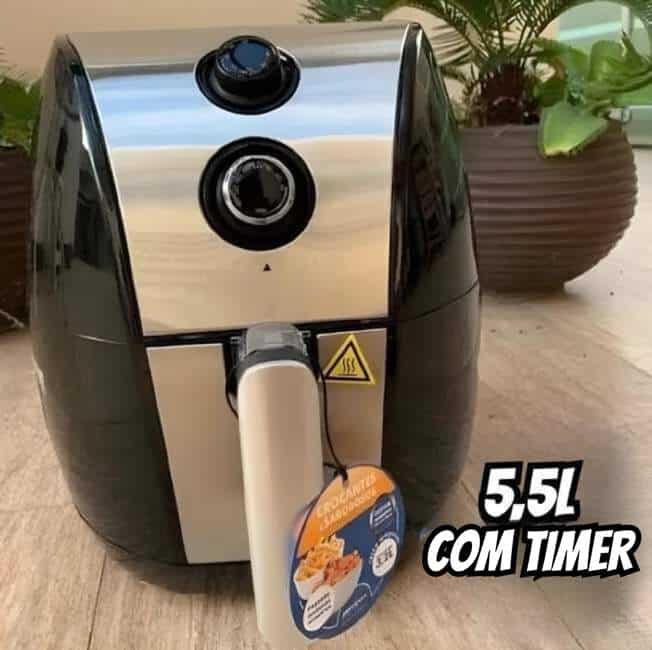 Fritadeira Air Fryer Britânia 5,5l 1500w Gold Bfr51 220v