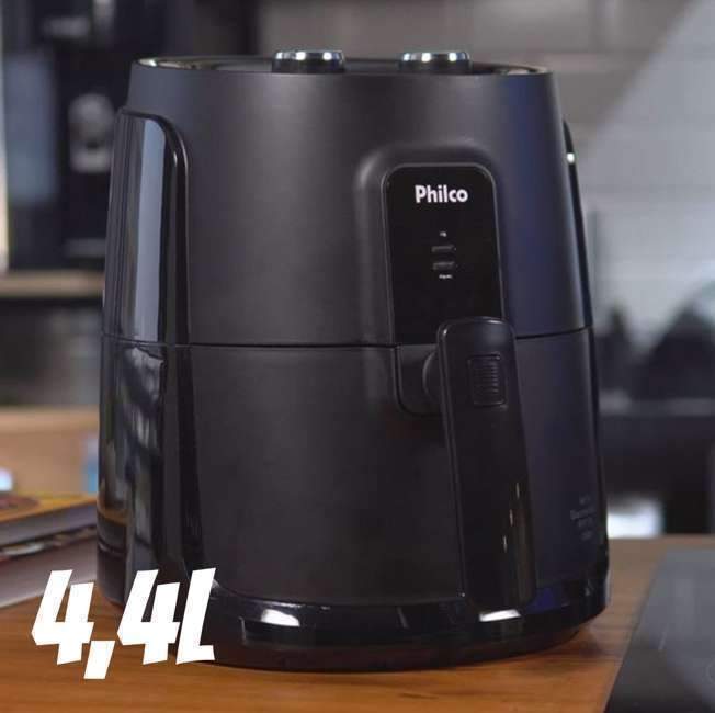 Fritadeira Air Fryer Pfr15pg Gourmet 4,4l Black Philco 127v