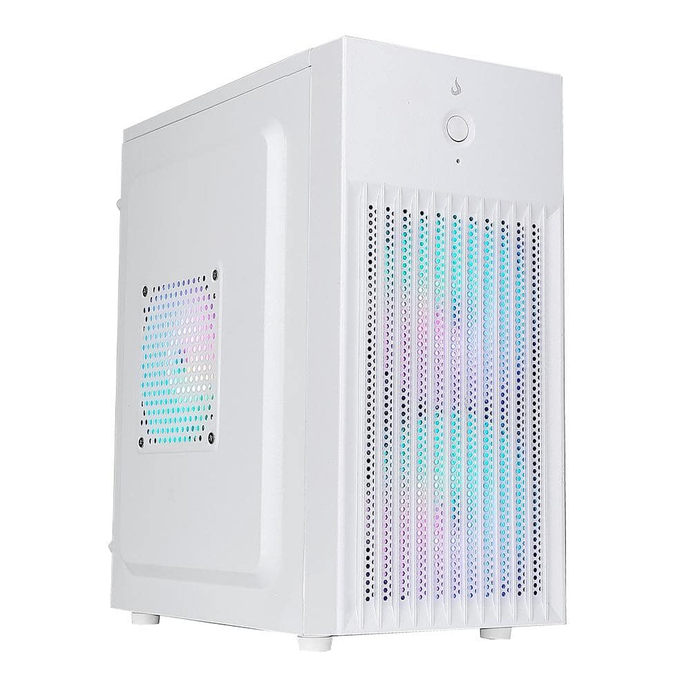 Gabinete Gamer Rise Mode X1 White, Mini Tower, M-ATX, Branco - RM-GA-OFX1-FW