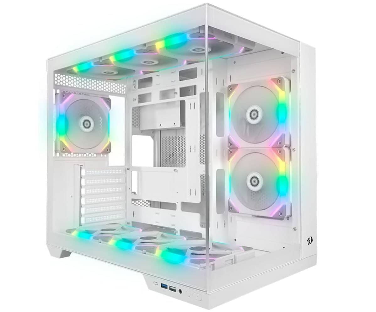 GABINETE REDRAGON WIDELOAD PRO BRANCO CA-604W-PRO