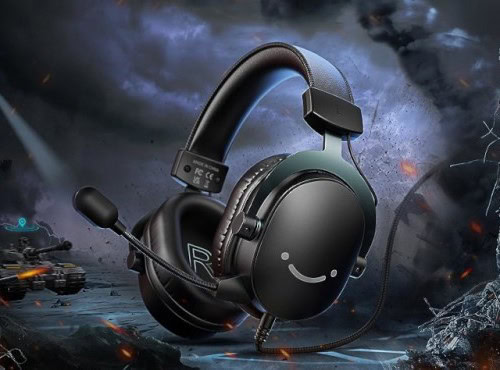 Headset Gamer Fifine H9, Som Surround 7.1, USB, Console e PC - H9