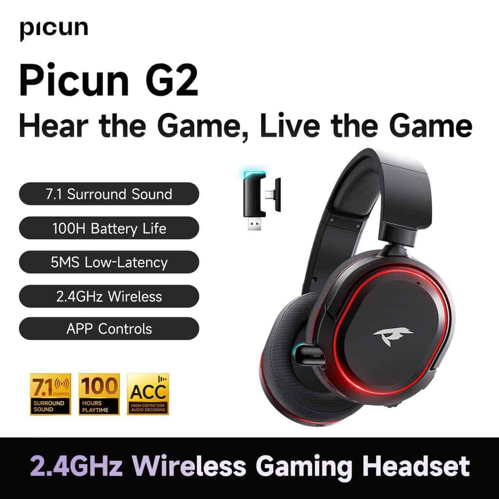 Headset sem fio Picun G2