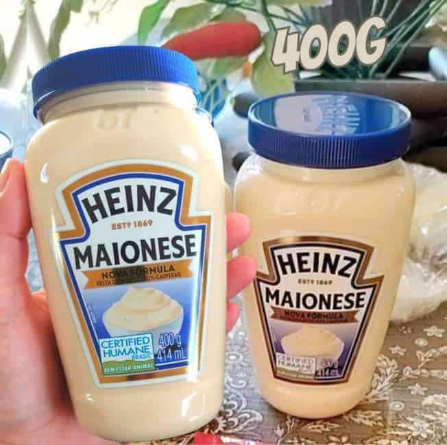 Heinz Maionese Tradicional, 400G - Tamanho Grande