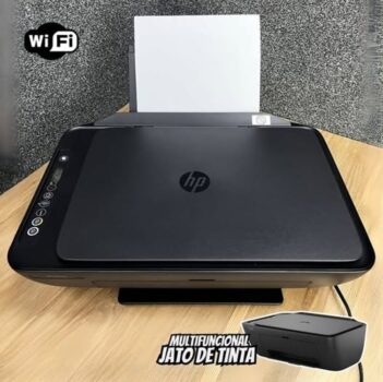 Impressora Multifuncional HP DeskJet Ink Advantage 2874 Colorida 1 porta Wi-Fi 802.11b/g/n; 1 USB 2.0 de alta velocidade (dispositivo)- 100 a 240 V