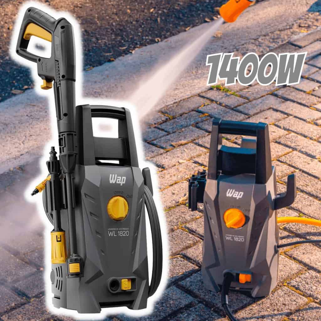 Lavadora de Alta Pressão Desobstruidora Wap - 1500 PSI 1400W Ultra WL 1820