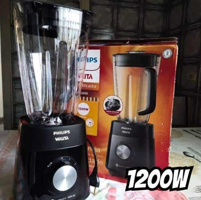 Liquidificador Série 5000 Philips Walita 1200w Ri2240 220v Cor Preto