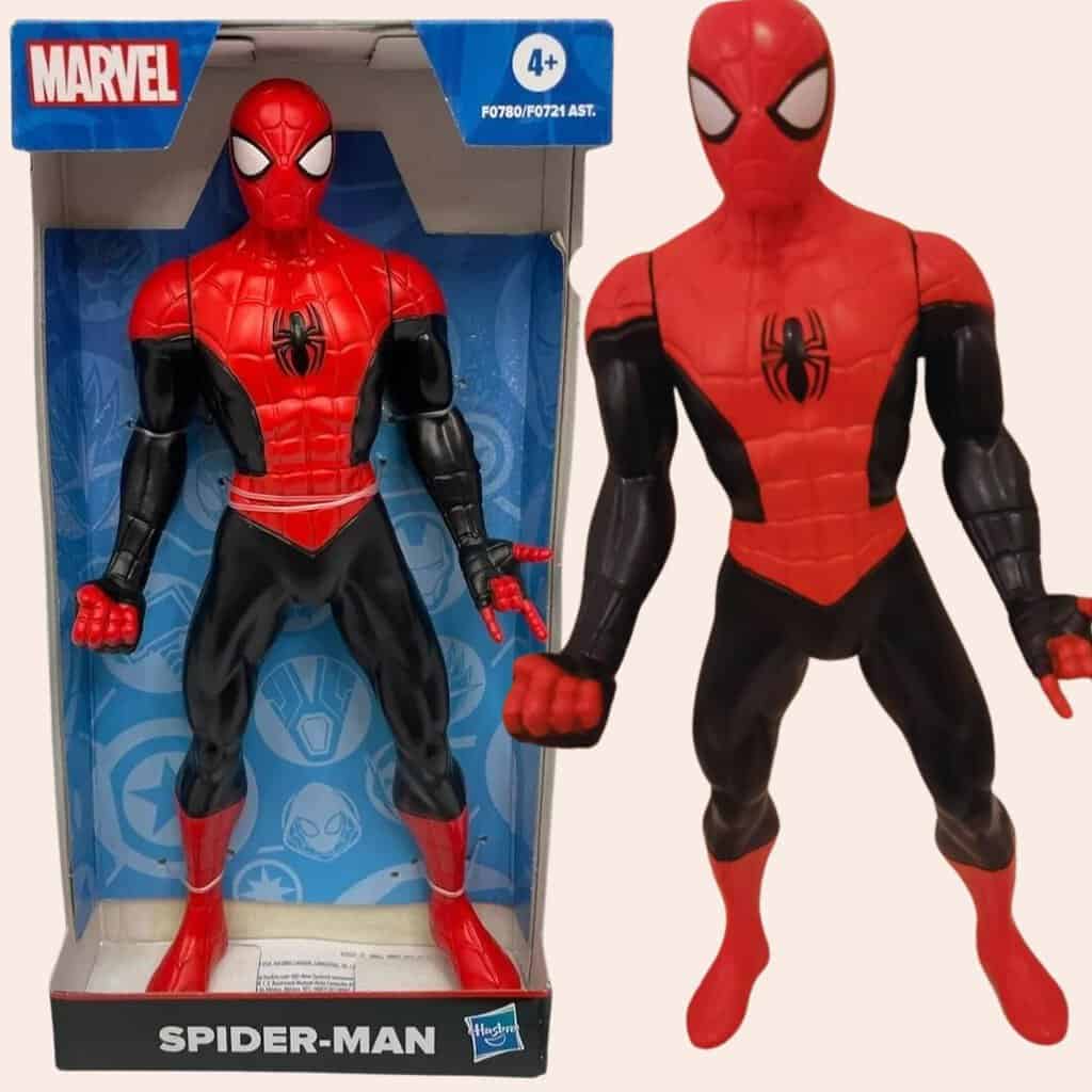 Marvel, Boneco Homem-Aranha Olympus, Vermelho e Preto