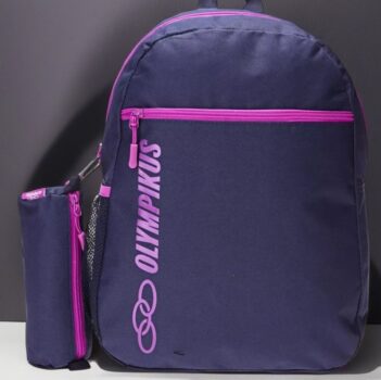 Mochila E Estojo Olympikus OIWB23823 Juvenil Cor Marinho Dalia
