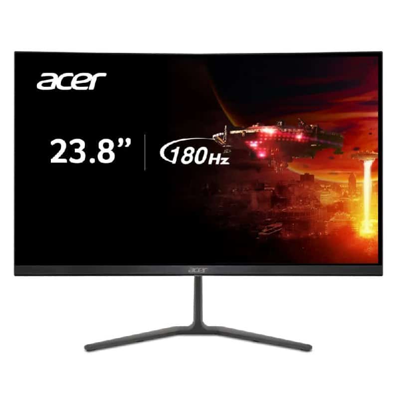 Monitor Gamer Acer Nitro KG240Y M5BIIP, 23.8", Full HD, 180Hz, Preto, Bivolt