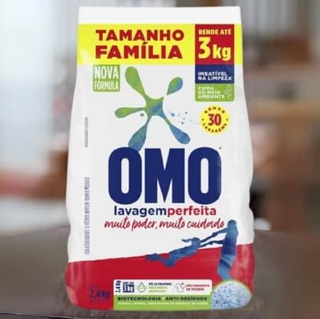 OMO Sabão Em Pó Omo Lavagem Perfeita 2.4Kg Bag