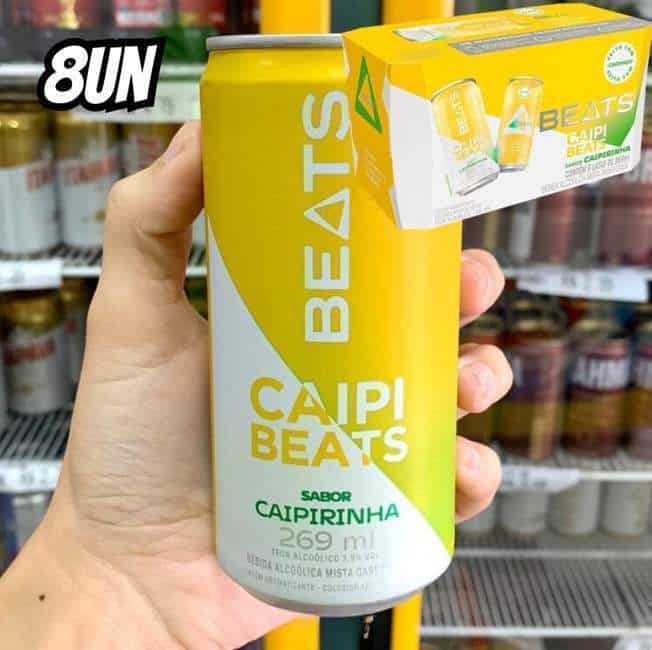 Pack de Beats Sabor Caipirinha, Lata 269 ml 8 Unidades