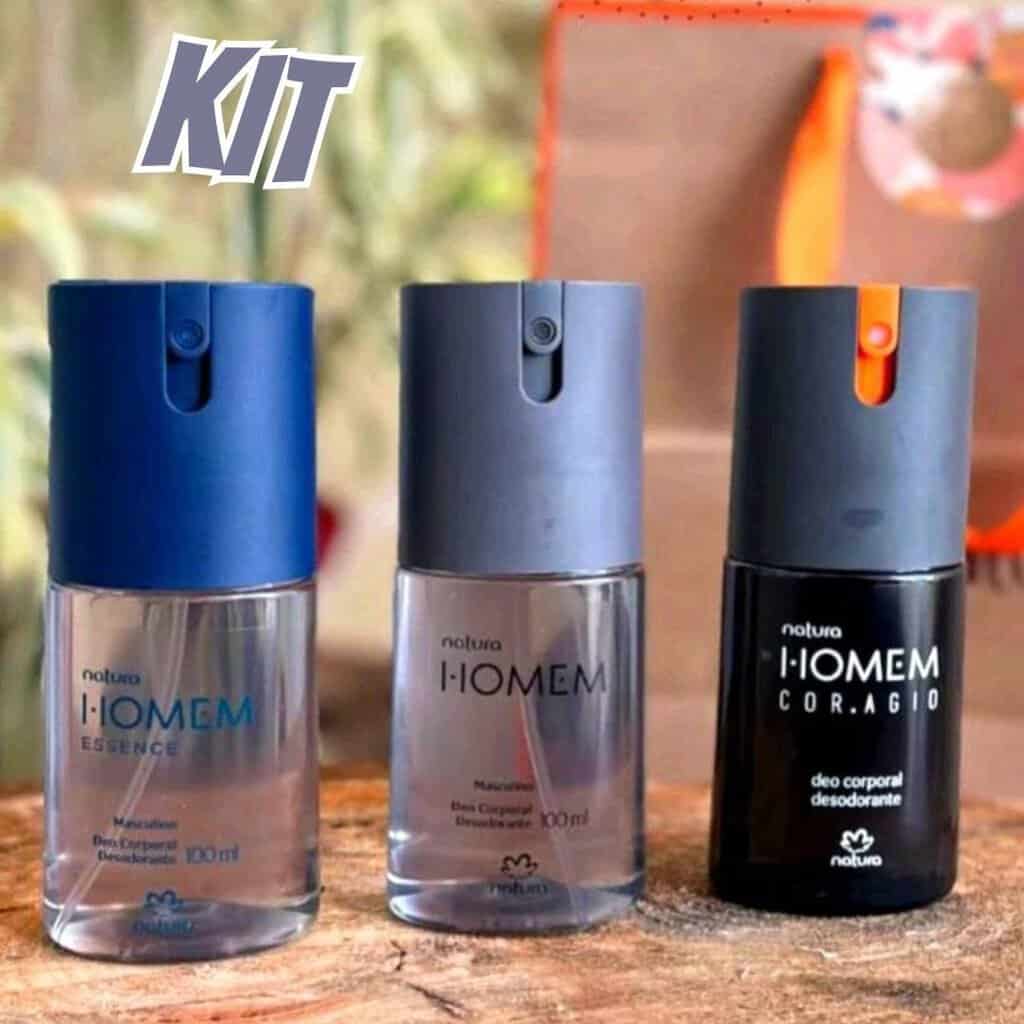 Presente Natura Homem Trio de Desodorantes 3 un de 100 ml