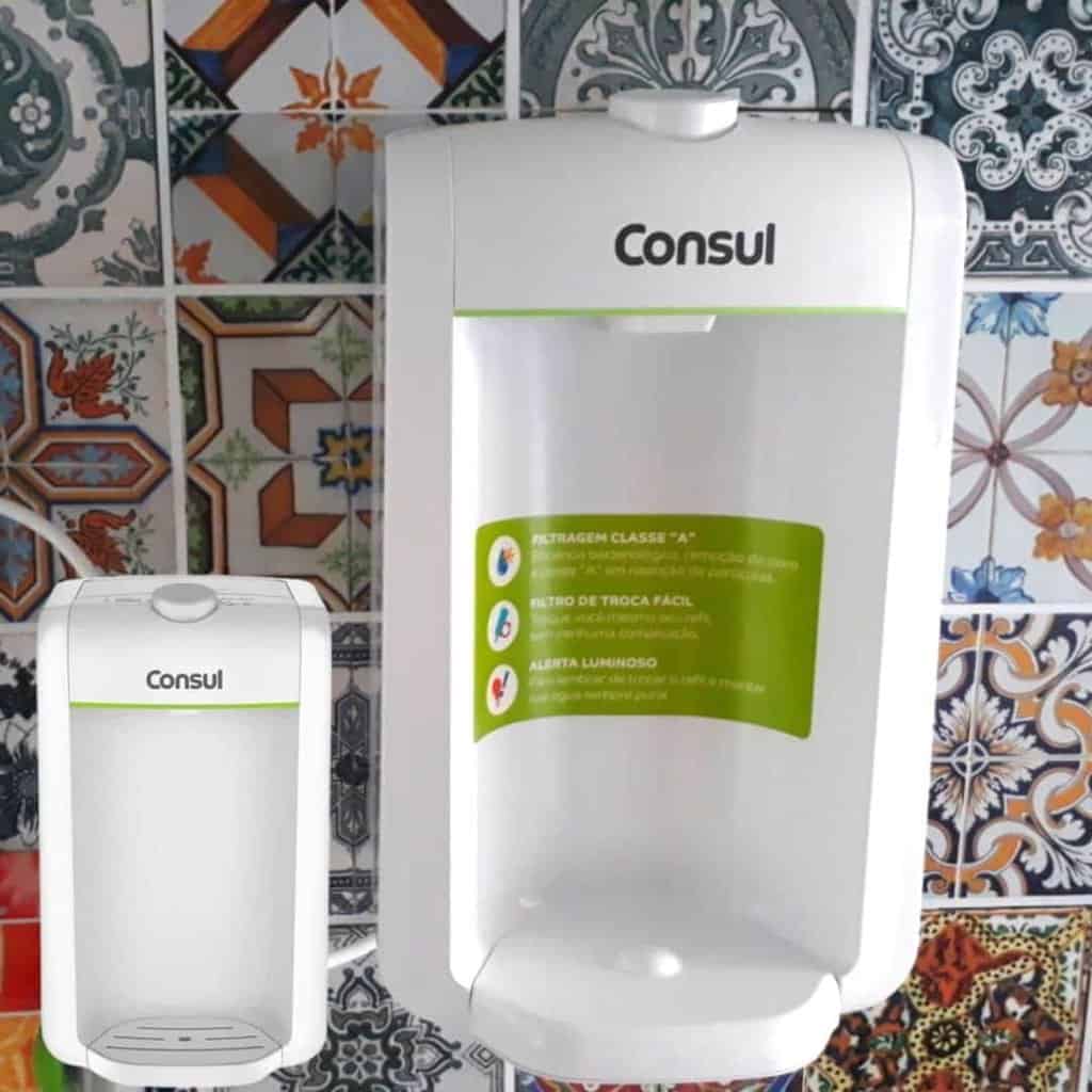 Purificador Consul Compacto Cpc31abona Cor Branco