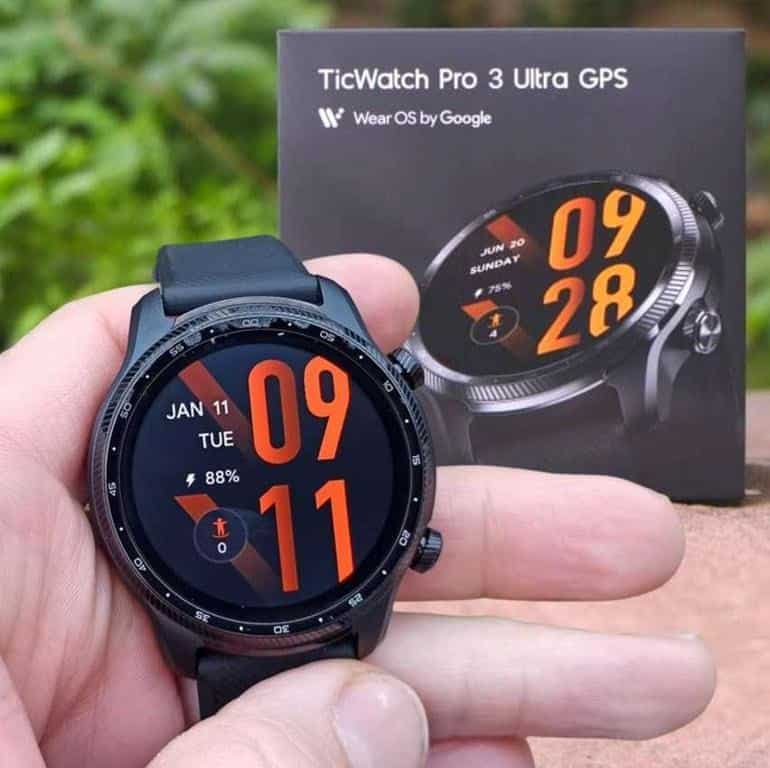 Smartwatch TicWatch Pro 3 Ultra GPS Wear OS