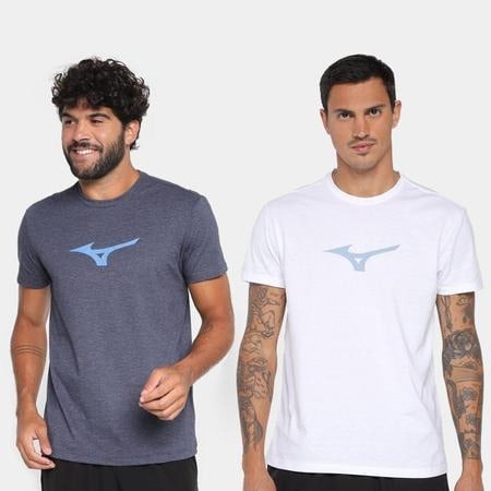 T-Shirt Mizuno Lifestyle, Masculina