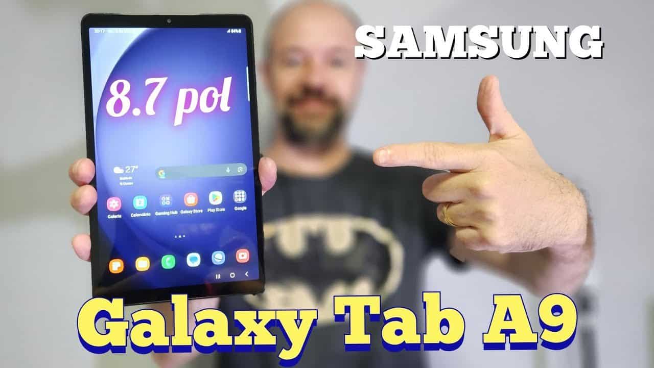 Tablet Samsung Galaxy Tab A9 Enterprise Edition Android 8.7 Cor Cinza