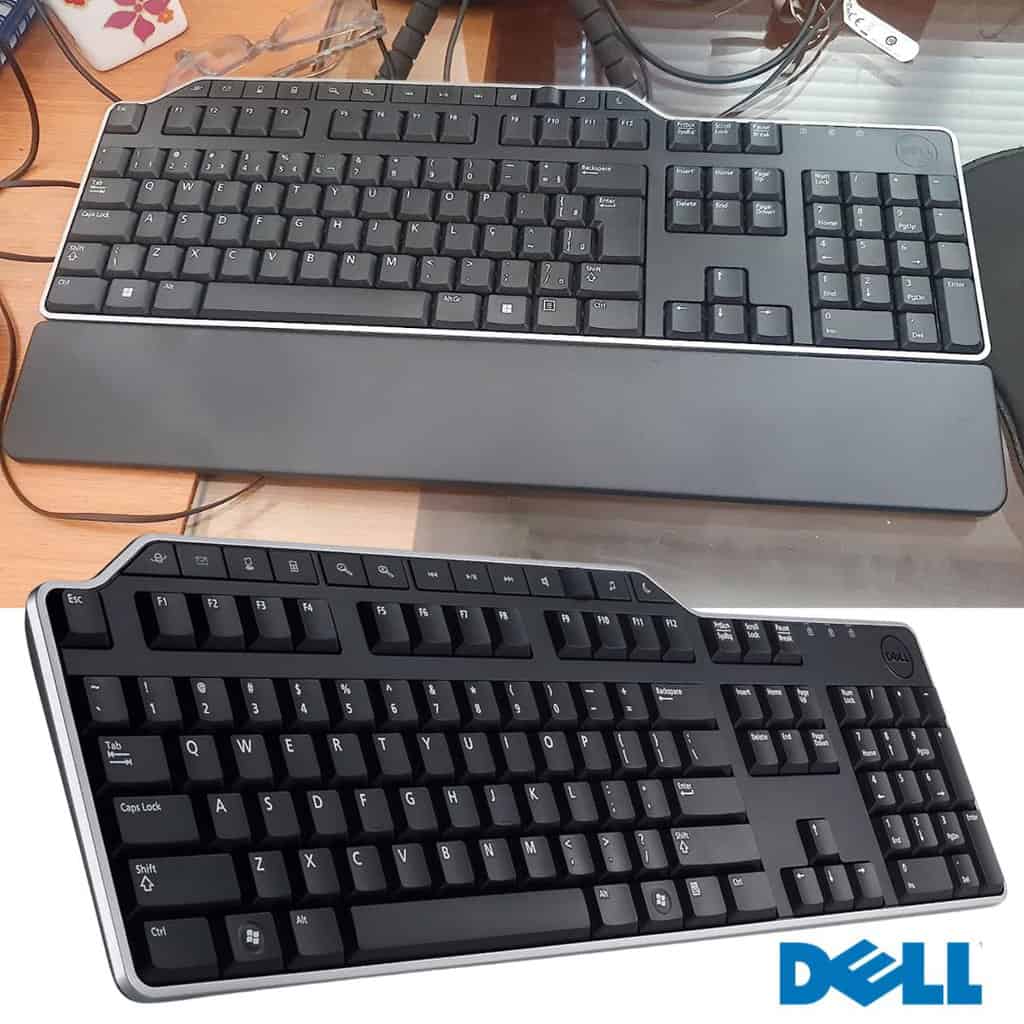 Teclado Multimídia USB Dell KB522