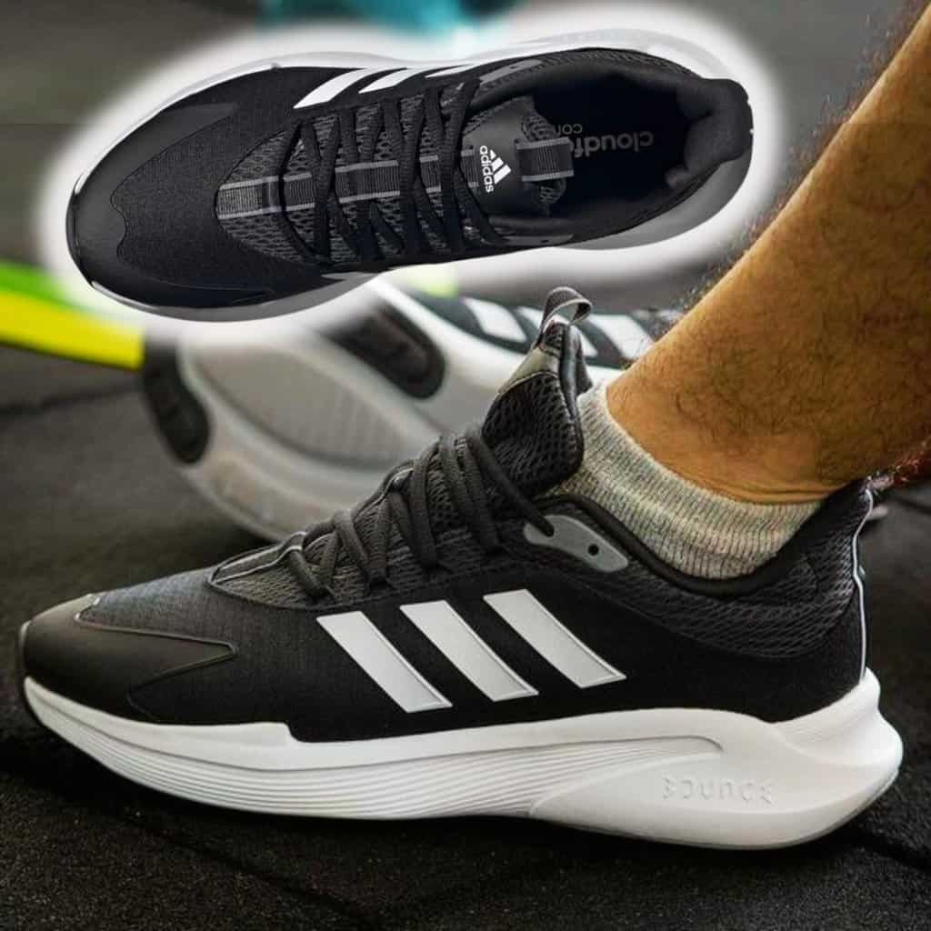 Tênis Alphaedge + adidas