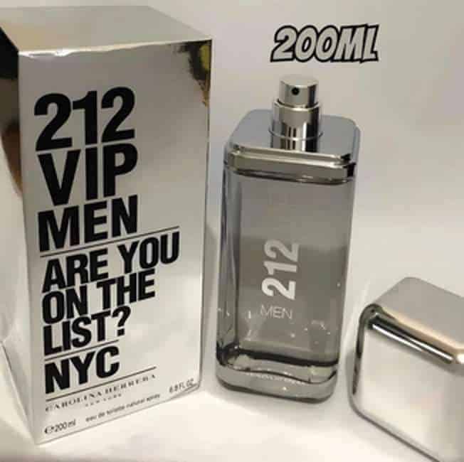 212 Men Vip EDT 200 ml para masculino